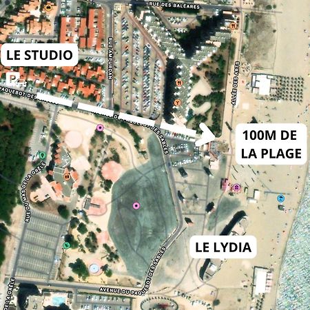 Appartement A 100M De La Plage - Terrasse & Parking Prive 乐巴凯尔斯 外观 照片