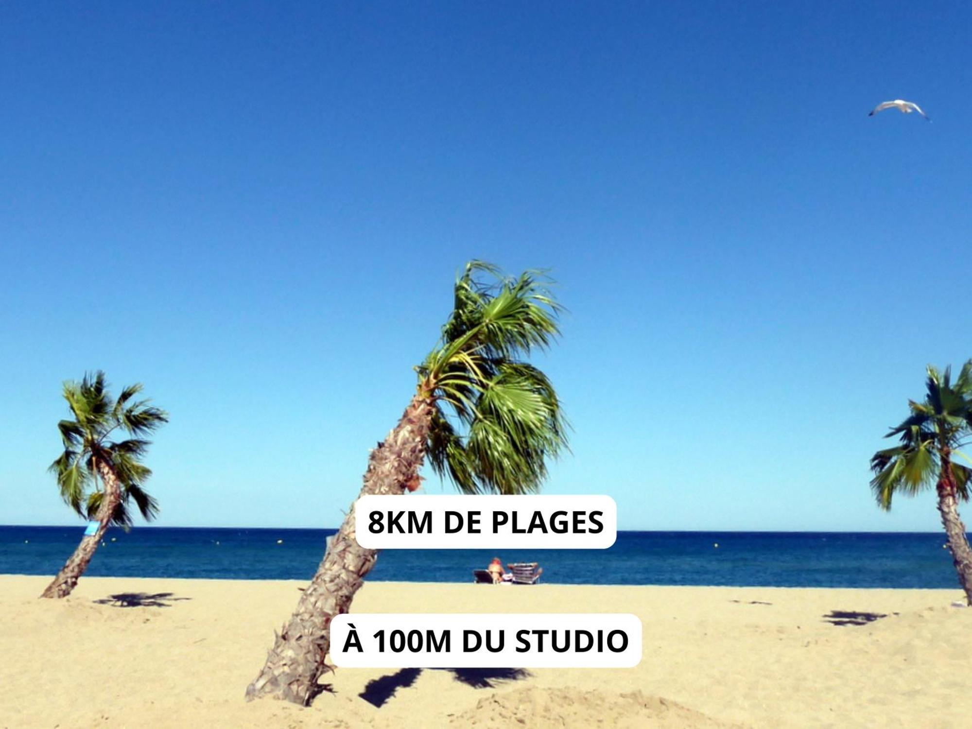 Appartement A 100M De La Plage - Terrasse & Parking Prive 乐巴凯尔斯 外观 照片